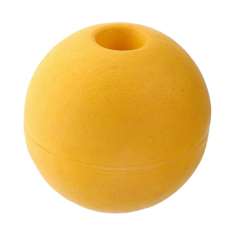 Yellow Float, Durable Foam Buoy for Boating, Fishing and Pool 15x15cm
