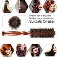 thumbnail image 3 of Gecheer Round Brush for Blow Drying Curling Hair Styling Brush Anti-Static Roller Hairbrush Hair Comb for Salon Home, 3 of 7