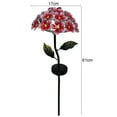 thumbnail image 5 of Naierhg Artificial Solar Lamp Luminous Photoswitch LED Lawn Stake Lamp Household Supplies,Red, 5 of 8