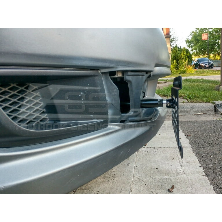 Bumper Tow Hook License Plate Tag Mount Bracket For Subaru Legacy 2005-2009 New - Foto 3