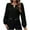 Black, variant on Womens Dressy Casual Blouse Keyhole Satin Silk Long Sleeve Shirts Business Work Tops Spring Fall Clothes 2025 Red