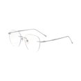 thumbnail image 3 of Gafas sin montura para adultos, gafas sin montura para compras en festivales de cumpleaños Plata, 3 of 10