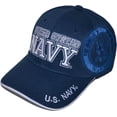 thumbnail image 2 of US Navy Hat Official Licensed Military Cap, Unisex Armed Forces Embroidered Baseball Hat, 2 of 7