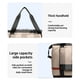 thumbnail image 4 of Bolsa de Viaje Plegable Tipo Duffel, Bolso de Mano, Equipaje Deportivo, Bolsa de Fin de Semana para Mujeres y Niñas, 4 of 7