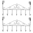 thumbnail image 1 of ganchos para colgar sobre la puerta, sin perforaciones, para abrigos, chaquetas, bolsos y bufandas., 1 of 5
