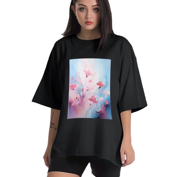 Plus Size Shirt for Women Black Tops for Women Short Sleeves Shirt for Women Pink1 T Shirt Crewneck Shirt for Women XS