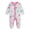 Hot Pink, variant on JUMEYU Cute Baby Girl Clothes Long Sleeve Baby Girl Clothes Jumpsuit for Baby One-Piece Romper 0 3 6 9 12 18 Months (Hot Pink,9-12 Months)