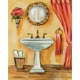 thumbnail image 2 of Vassileva, Silvia 15x18 Gold Ornate Wood Framed with Double Matting Museum Art Print Titled - Tuscan Bath IV, 2 of 4