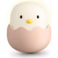 thumbnail image 1 of Nattlampa för barn - Chick Nightlight - USB uppladdningsbar silikon LED-lampa med touchkontroll, 1 of 5