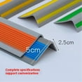 thumbnail image 3 of kurtrusly PVC Stair Anti Slip Strips L-shaped Stickers For School Staircase Steps Protector Rubber Stair type+2, 3 of 6