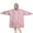 Pink Unicorn Rainbow, variant on Wearable Oversized Blanket,Pink Unicorn Heart Crescent Pattern Wearable Blanket Hoodie for Adults,Cozy Hooded Blankets with Super Pockets,Super Warm Fuzzy Pullover for Women & Men