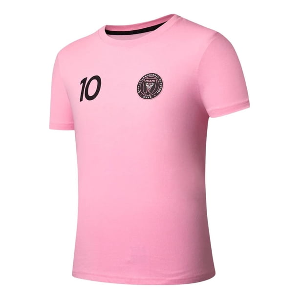 Playera Fanatics Hombre Inter Miami Messi Rosa Futbol rosa L