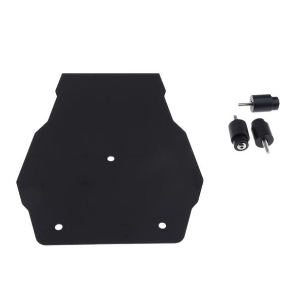 Guardabarros Delantero Protectivo de Motocicleta Cola Extensión de Guardabarros Trasero de Metal 210 mm x 175 mm x 40 mm