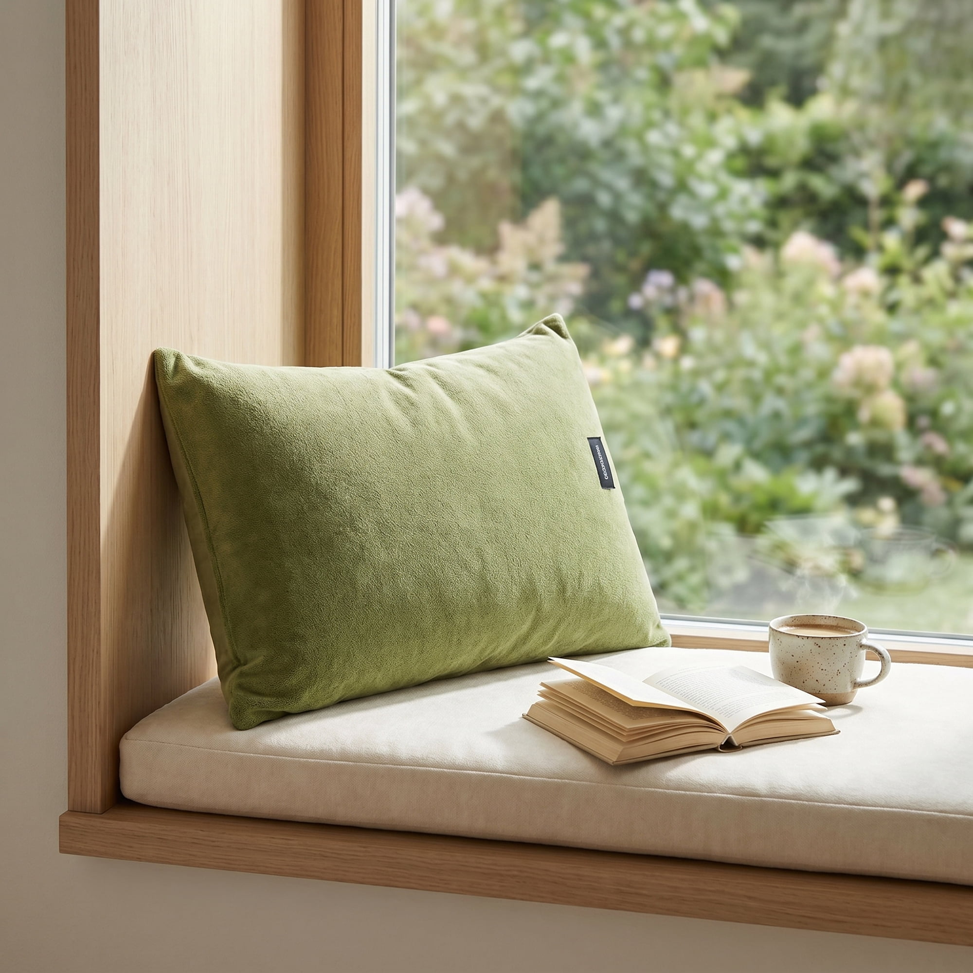Unique Bargains 2 Pack Fabric Pillowcase Envelope Closure Wrinkle Resistant Queen Green