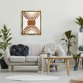 thumbnail image 4 of Stupell Industries Boho Earthy Arches Abstract Painting Gold Floater Framed Canvas Art Print Wall Art, 25 x 31, 4 of 10