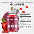 thumbnail image 4 of (2 Pack) Gumitide Weight Management Gummies, Gumitide Supplement (120 Gummies), 4 of 9