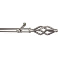 thumbnail image 2 of Central Design 4841-282 0.812 in. Dia. Vinci Curtain Rod, Black - 28-48 in., 2 of 3