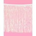 thumbnail image 3 of White Iridescent Fringe Banner - 5 Ft. | Bachelorette Party Decorations, Birthday Party Decor, Baby Shower Supplies, Photo Booth Banner Backdrop, 3 of 5