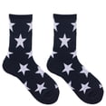 thumbnail image 5 of ktowifly Mens Crew Sock Casual Star Cute Striped Printed Soft Comfy Business Trendy Sock for Festival, 5 of 5