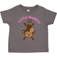 thumbnail image 3 of Inktastic Little Monkey Girl Girls Toddler T-Shirt, 3 of 5