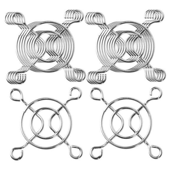 10 Pcs Fan Grill 40mm Metal Cooling Fan Finger Guard Protective Small Fan Grill for PC Computer