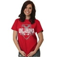thumbnail image 4 of Oklahoma OK Pride Gameday Spirit Cool Men's Graphic T Shirt Tees Brisco Brands S, 4 of 6