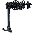 thumbnail image 2 of Swagman Bike Rack 63380 Trailhead; 1-1/4 Inch And 2 Inch Receiver Hitch Mount; Holds 4 Bikes; Up To 100 Pound Weight Capacity; Bike Frame Rests On Arms; Without Lock; Foldable; Black, 2 of 6