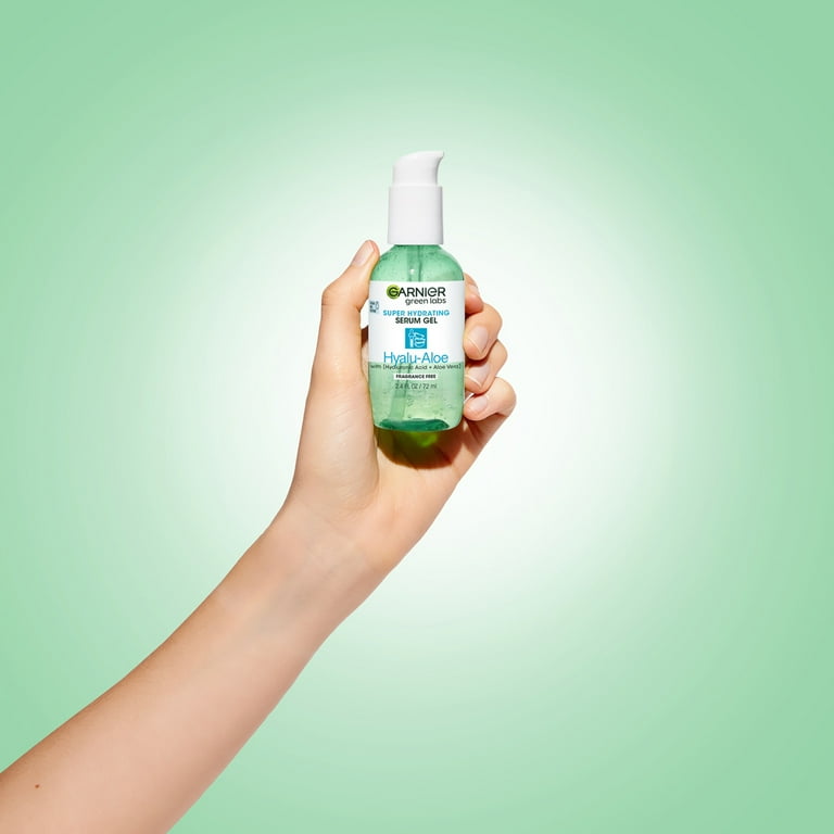 Garnier Green Labs Hyalu Aloe Facial Skin Serum Gel, 3 in 1 Hydrating  Moisture, 2.4 fl oz - Walmart.com