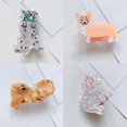 thumbnail image 4 of Animal Shape Hair Claw Clips Non Slip Grab Grip Acetate Barrettes Dog Hairpin, 4 of 5