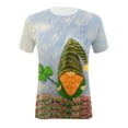 thumbnail image 4 of QIPOPIQ T-Shirts à Manches Courtes pour Femmes à Col Rond T-Shirts de la Saint-Patrick Hauts T-Shirt Shamrock T-Shirt Vert Tunique T-Shirts de la Journée St Patricks T-Shirts Imprimés pour Dames Col Rond T-Shirts de Fête T-Shirts Graphiques Aubaines, 4 of 4