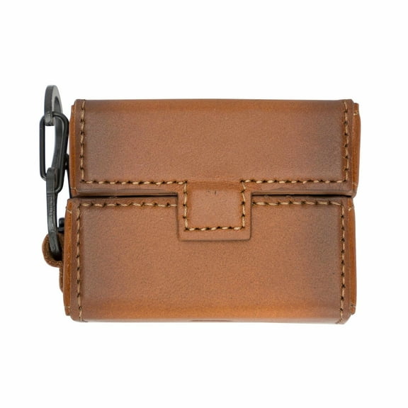 Full Grain Leather Case for AirPods Pro with Keychain Hook