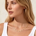 thumbnail image 4 of APSVO 18K Gold Plated Chains for Women 1.5mm/2mm Non-tarnish Necklace Birthday Graduation Prom Jewelry Gifts Teen Mom Female Lady Adult Wife Her Age Ideas 16/18/20/22 Inch, 4 of 7