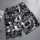thumbnail image 1 of WILLBEST Pantalones Cortos Cargo para Hombre, Bañador Holgado de Talla Grande de 13 Cm, Ligero, Informal, con Estampado Floral, para Deportes y Playa., 1 of 3