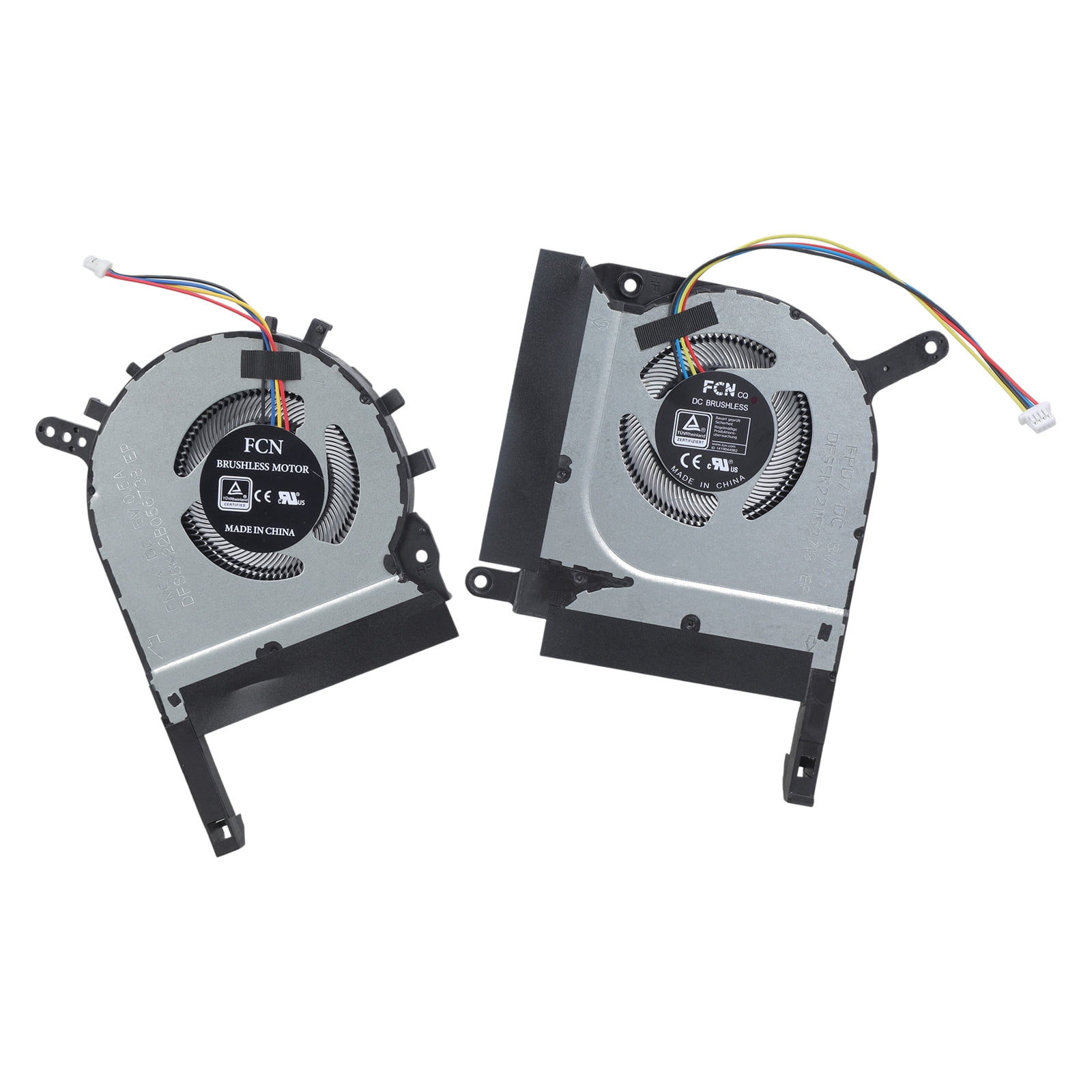 for TUF Gaming a15 FA506 FA506IU FA506IH FX506 CPU GPU Cooling Fan 5V 0.5A 4-pin Portable Laptop Cooler Radiator