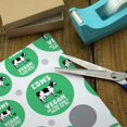 thumbnail image 3 of Cows Vegan So You Don't Have to Be Funny Humor Premium Gift Wrap Wrapping Paper Roll, 3 of 5
