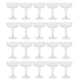 thumbnail image 1 of 20pcs Clear Plastic Champagne Glasses Compatible Parties Clear Plastic Cup, 1 of 5