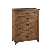 American Woodcrafters Oakdale 5-Drawer Chest - Honey Oak