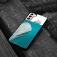 thumbnail image 4 of WIRESTER Shockproof Soft Rubber Cover Case for Samsung Galaxy S21+ Plus 6.7" 2021, White Whale Moby Dick, 4 of 5