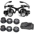 thumbnail image 1 of 10x 15x 20x 25x Magnificat, Adjabd Loupe Compatible With Jewelers Watchmakers, 1 of 2