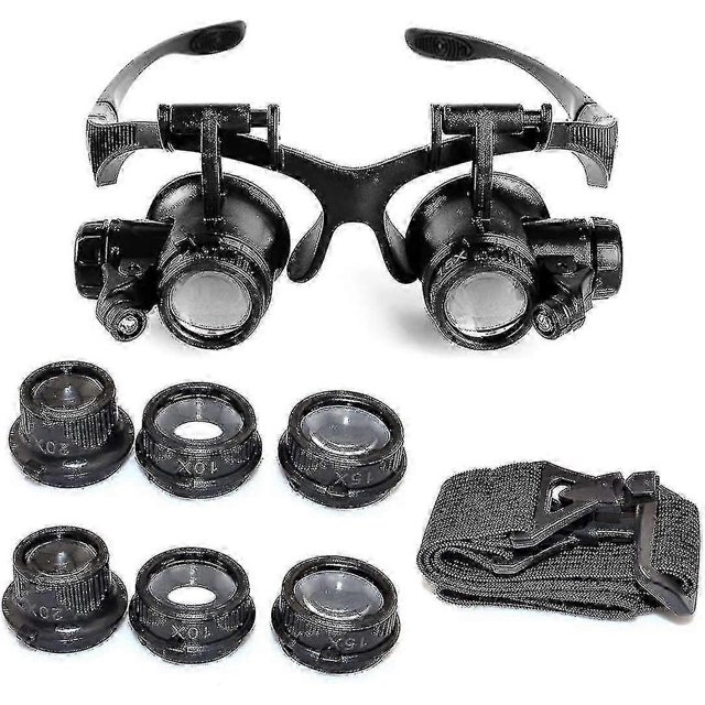 10x 15x 20x 25x Magnificat, Adjabd Loupe Compatible With Jewelers Watchmakers