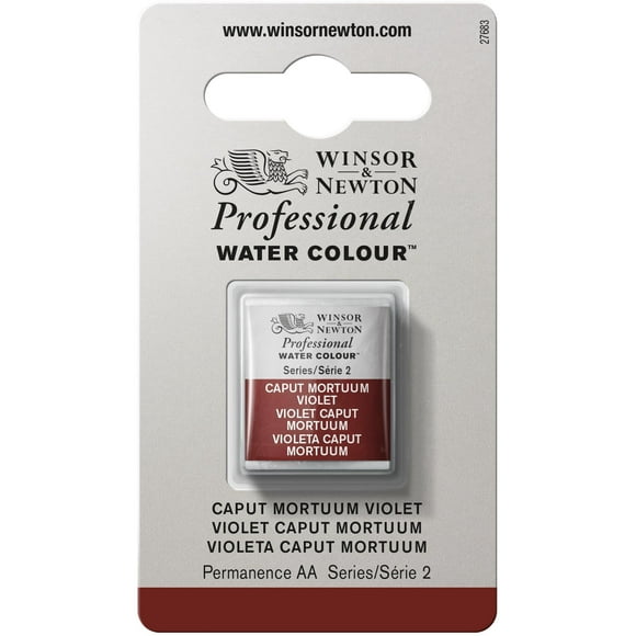 Acuarela Winsor & Newton Media Pastilla Caput Mortuum