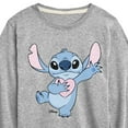 thumbnail image 3 of Disney - Lilo & Stitch - Stitch Hearts You - Toddler & Youth Long Sleeve Graphic T-Shirt, 3 of 5