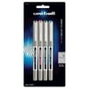 uni-ball Vision Rollerball Pens, Fine Point, Assorted Colors, 4 Pack