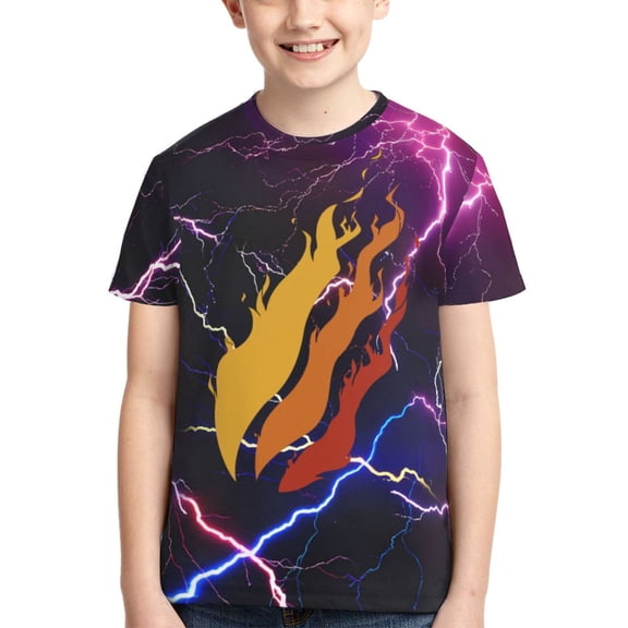 Prestonplayz Boys Girls T Shirt Kids Short Sleeve Crewneck 3d Printed Graphic Shirts For Kids Youth X-Small