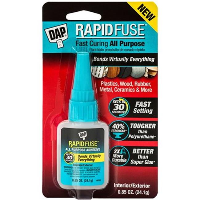 DAP D7A798001558 Rapid Fuse AllPurpose Adhesive