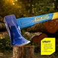 thumbnail image 2 of 8 lb Wood Splitting Maul with 36-Inch Fiberglass Handle - Forged Head Hardened to 50–55 HRC, Heavy-Duty Log Splitter, Model #62374, 2 of 5