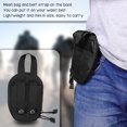 thumbnail image 4 of Mini táctica al aire libre Molle riñonera militar funda para teléfono bolsa de herramientas (negro), 4 of 8