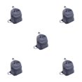 thumbnail image 1 of pitrice Corduroy Wide Range Of Uses Solid Backpack For School Travel Fashion Women School Backpack gray 5Set, 1 of 6