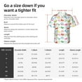 thumbnail image 6 of Lsque Happy Easter Rabbit pattern Hawaiian Shirt for Men, Unisex Summer Beach Casual Short Sleeve Button Down Shirts-XX-Large, 6 of 9