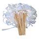 thumbnail image 2 of 20 Piezas Varitas de Cinta de Fiesta con Cintas Varitas con Campanas Bastones Decorativos Material Poliéster Madera Adecuado para Fiestas, 2 of 8